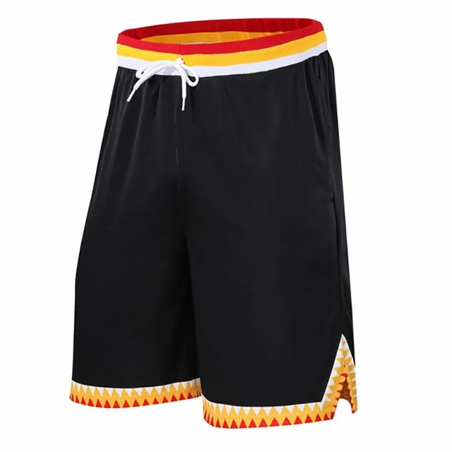 Basketball Shorts Men Breathable Sweat Sport Running Beach Black Shorts