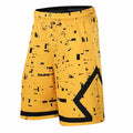 Basketball Shorts Men Breathable Sweat Sport Running Beach Yellow Shorts