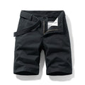 Summer Shorts Men Cotton Casual Shorts Loose Black Shorts